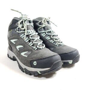 Hi-Tec Womens Size 7.5 Gray Waterproof Hiking Boots
